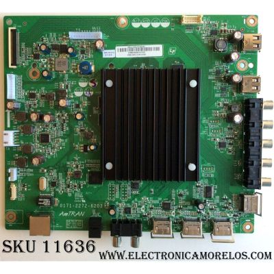 MAIN PARA TV VIZIO / NUMERO DE PARTE 3655-1282-0150 / 0171-2272-6203 / 3655-1282-0395 / PANEL T550QVN05.0 / MODELO E55U-D0 LAUATYDS